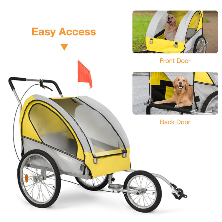 Trailer jogger best sale stroller